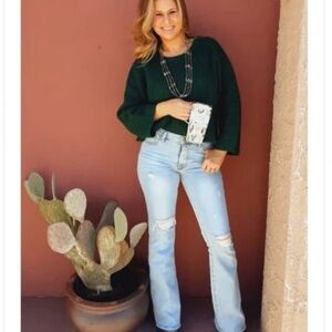 Dear John Laney Flare Jeans windmill